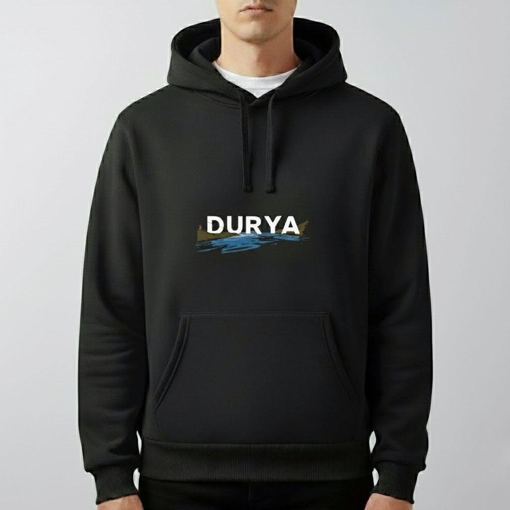 DURYA Core Logo Hoodie - Black