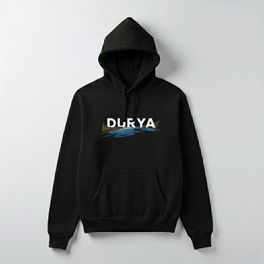 DURYA Core Logo Hoodie - Black