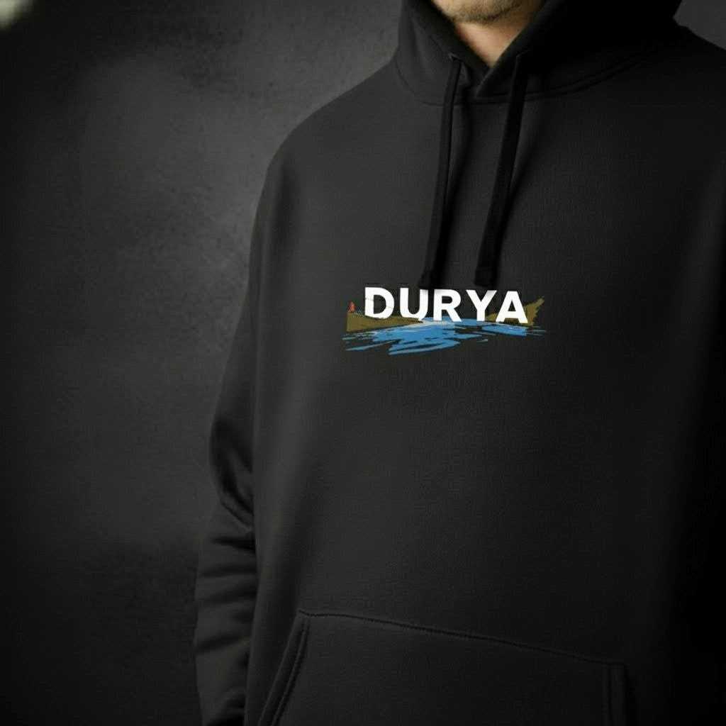 DURYA Core Logo Hoodie - Black