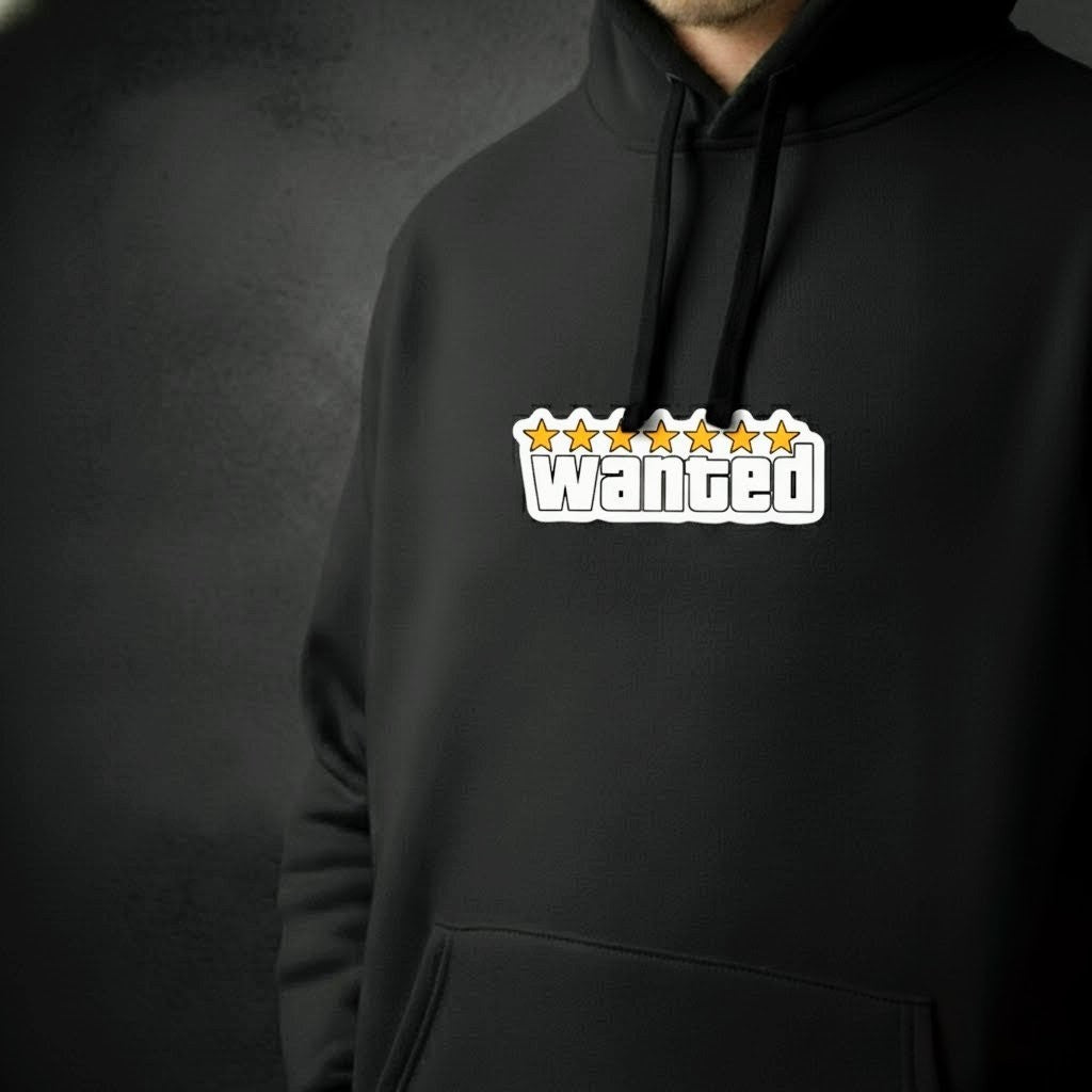 The "Wanted" Bounty Hoodie - Black