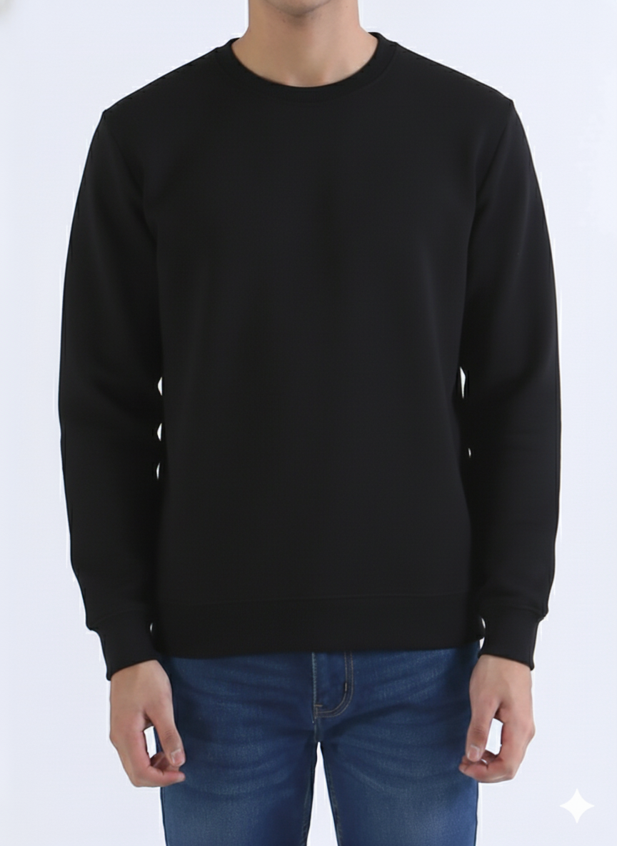 Durya Essential Sweatshirts — Black, White & Gray | Unisex Fleece Streetwear