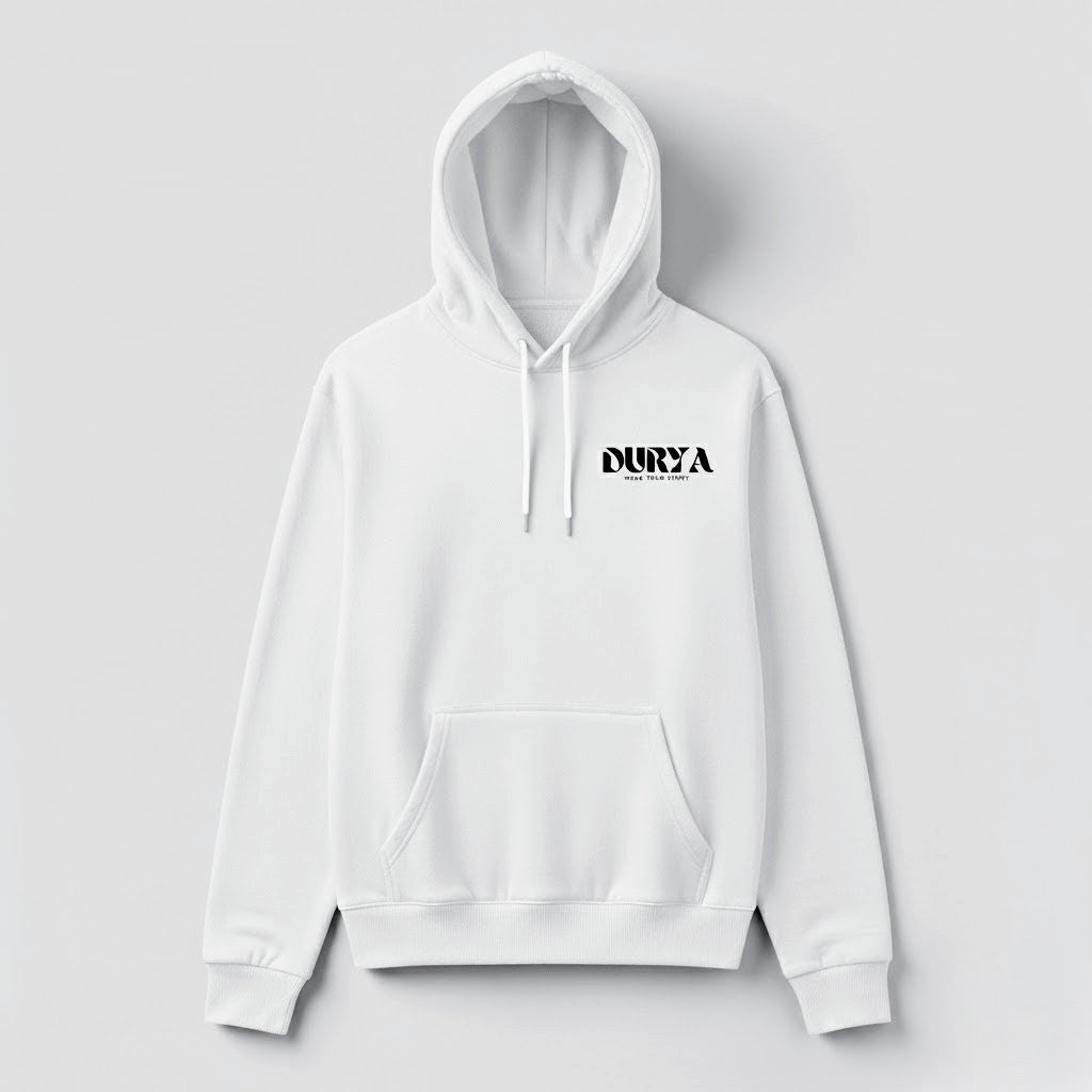 Durya Signature Logo Hoodie – Wear Your Story
