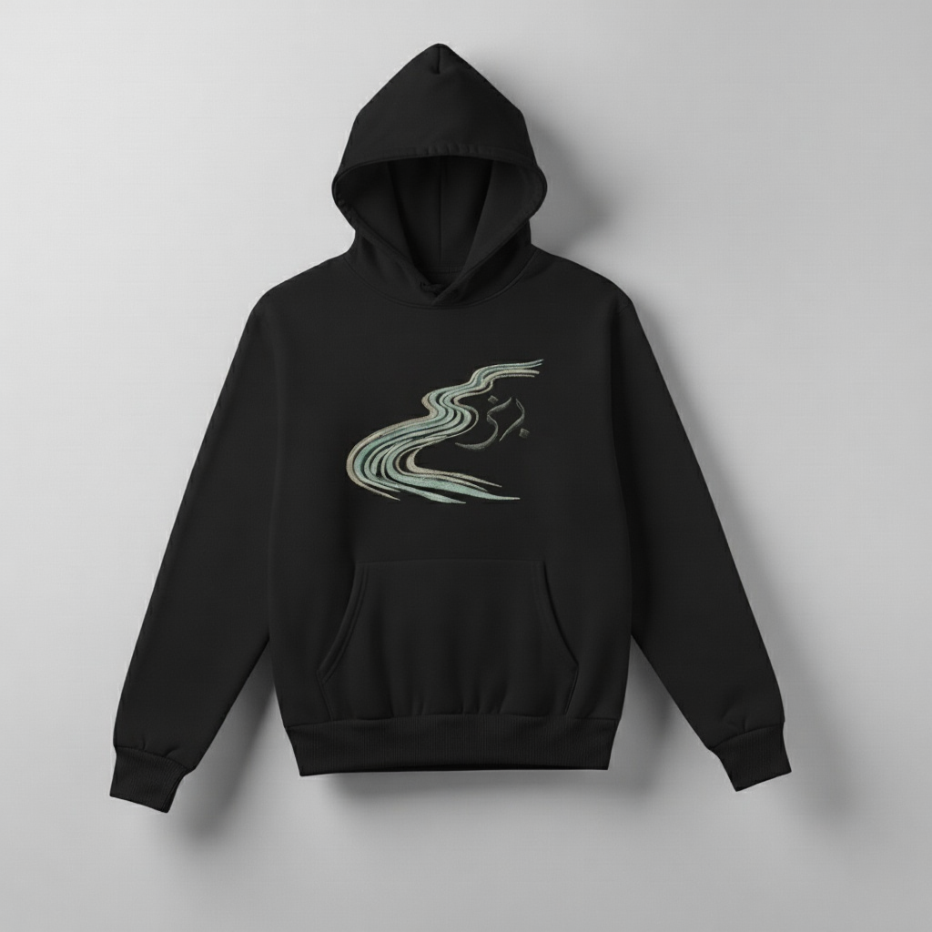 Durya Marble Graphic Hoodie – Premium Streetwear with Signature Design