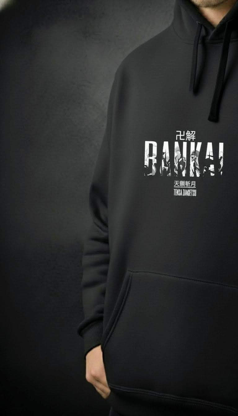 Bleach Bankai Hoodie | Anime Streetwear Hoodie with Character Art | Durya Originals