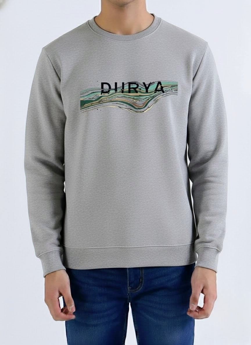 Durya Signature Sweatshirts — Black, White & Gray | Unisex Fleece Streetwear