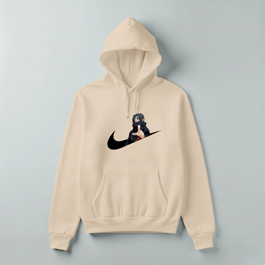 Itachi Uchiha x Nike Inspired Hoodie – Anime Streetwear Pullover | Unisex