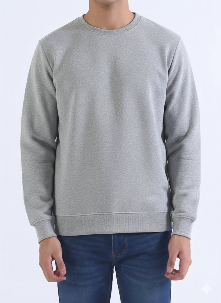 Durya Essential Sweatshirts — Black, White & Gray | Unisex Fleece Streetwear