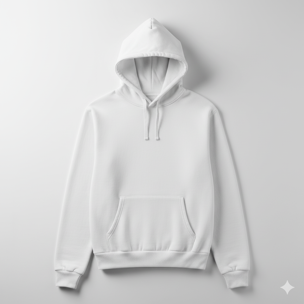 Durya Essential Plain Hoodie | Minimal Streetwear