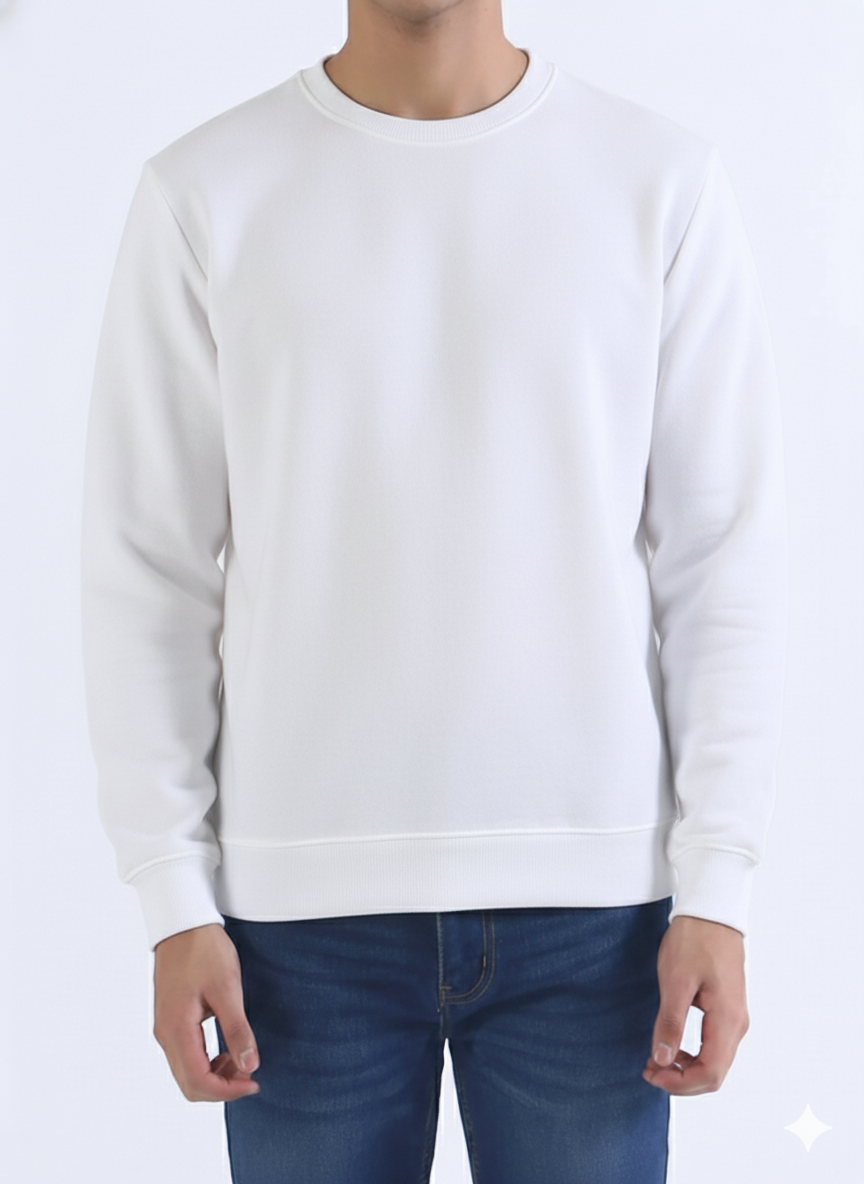 Durya Essential Sweatshirts — Black, White & Gray | Unisex Fleece Streetwear